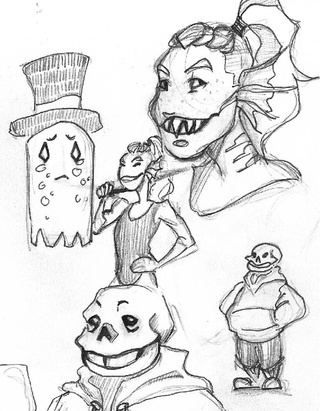 320x411 Undertale Sketches Part 1 - Undertale Sketches