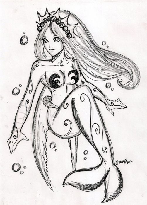 502x700 Sketch Fest! - Underwater Sketch