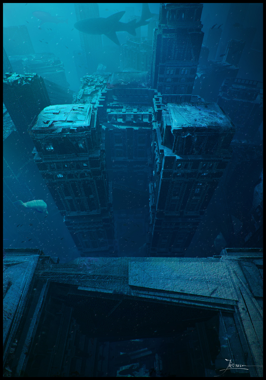 889x1268 Underwater Sketch - Underwater Sketch