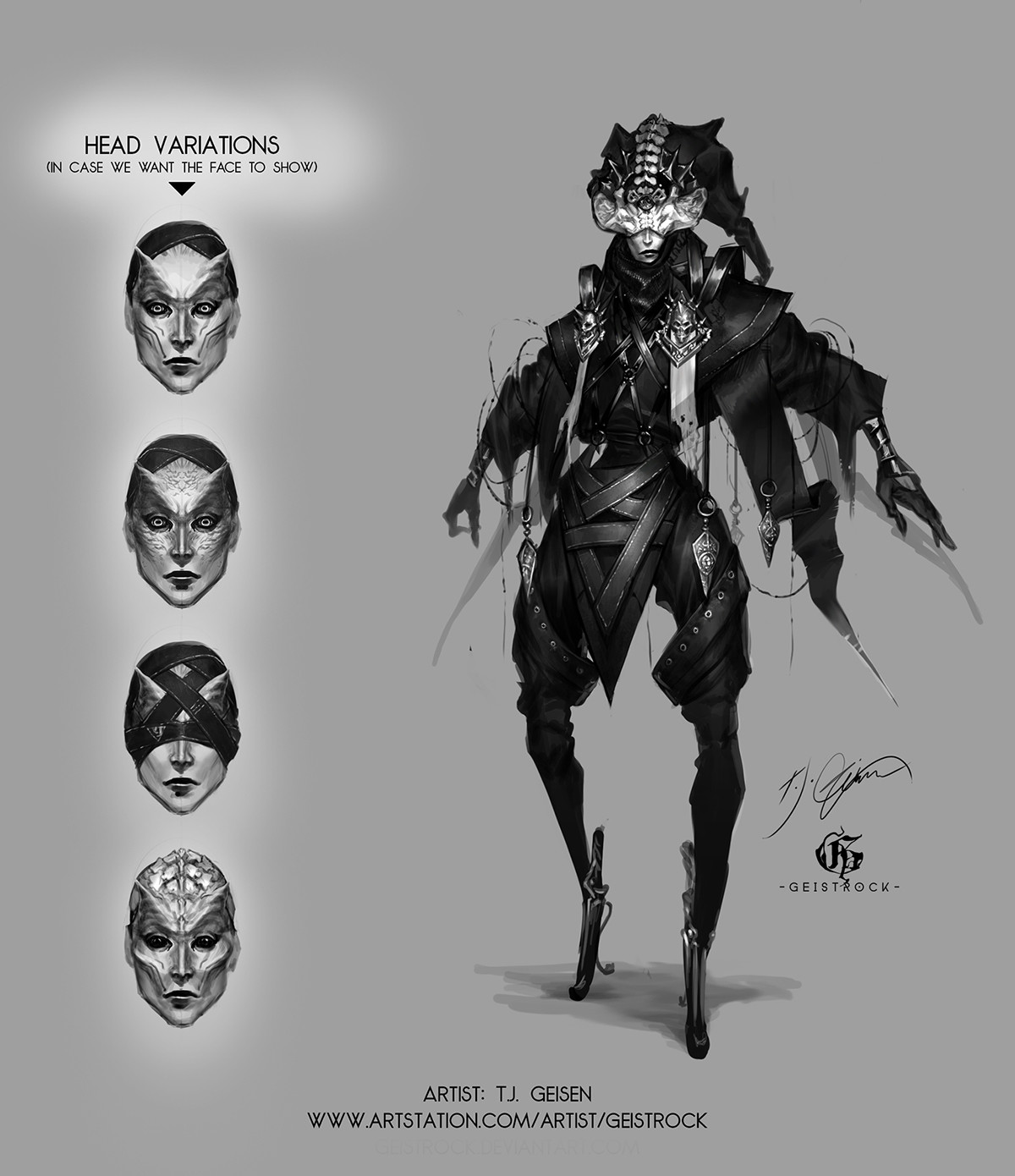 1200x1390 T.j. Geisen - Underworld Sketch