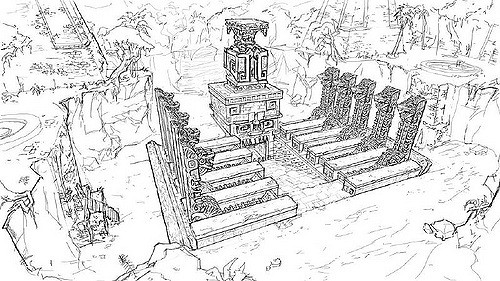 500x281 Tomb Raider Underworld - Underworld Sketch
