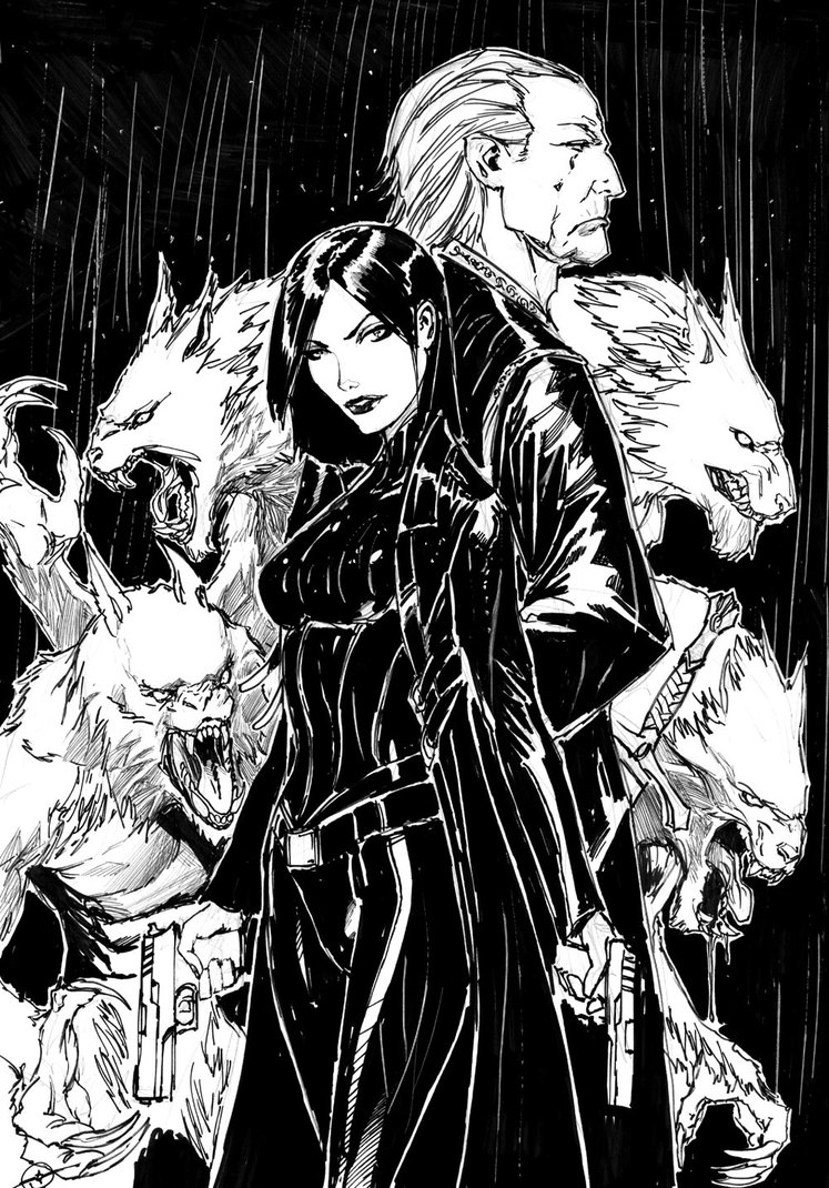 747x1070 Underworld Sketch For My Friend By Nebezial - Underworld Sketch
