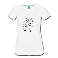 190x190 Drawing Unicorn Head By Blueprint Horizon Spreadshirt - Unicorn Head Sketch