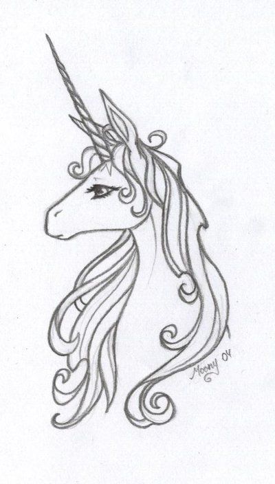 Unicorn Pencil Sketch At Paintingvalley Com Explore Collection