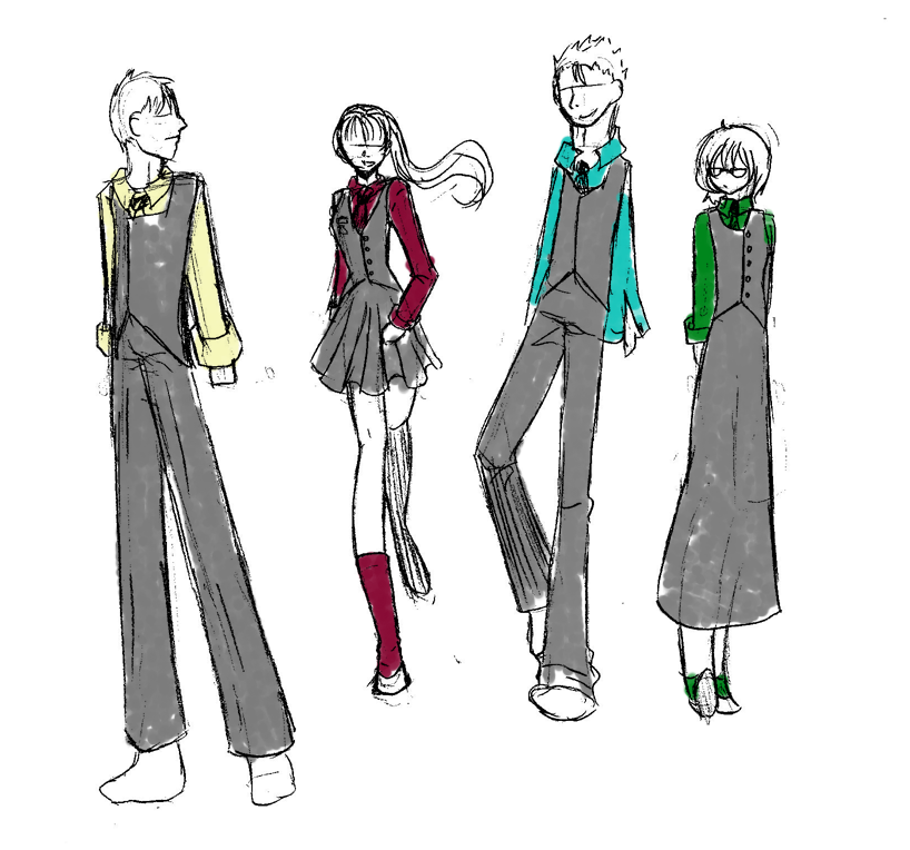 818x764 Uniform Sketches By Blueeevee - Uniform Sketch