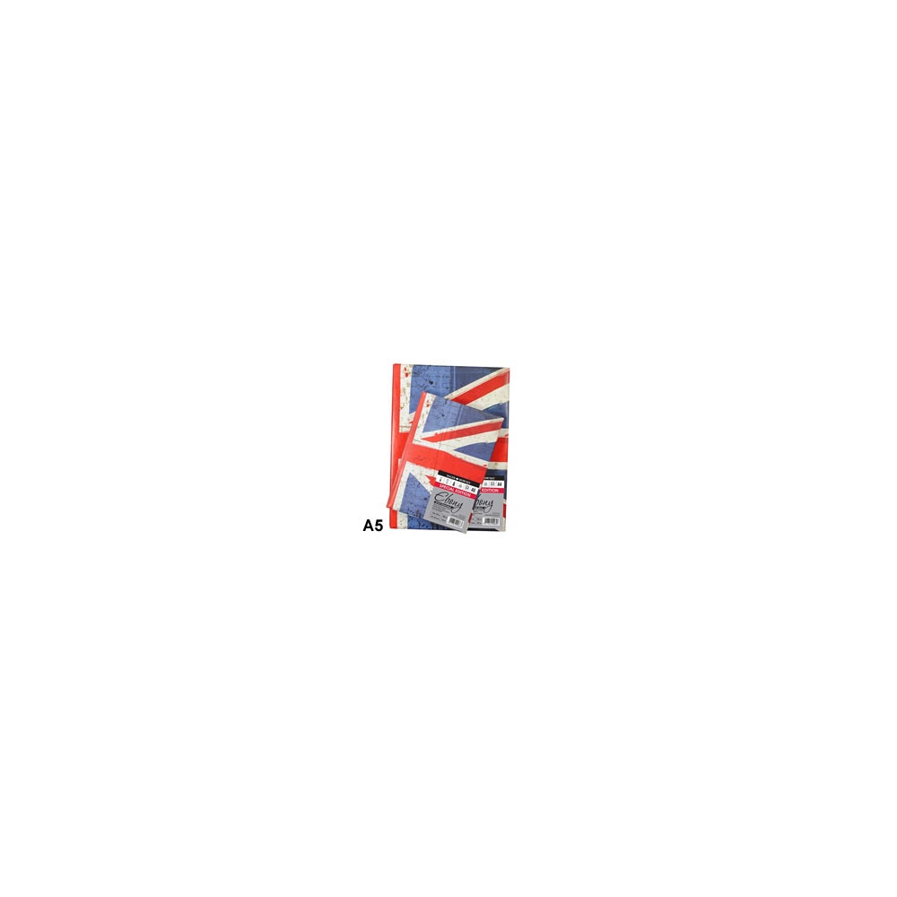 1000x1000 Special Edition Ebony Sketch Book Union Jack A5 - Union Jack Sketch