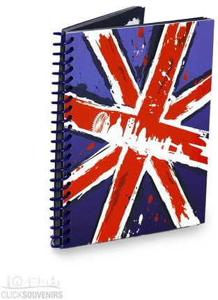 313x430 Union Jack Notepad - Union Jack Sketch