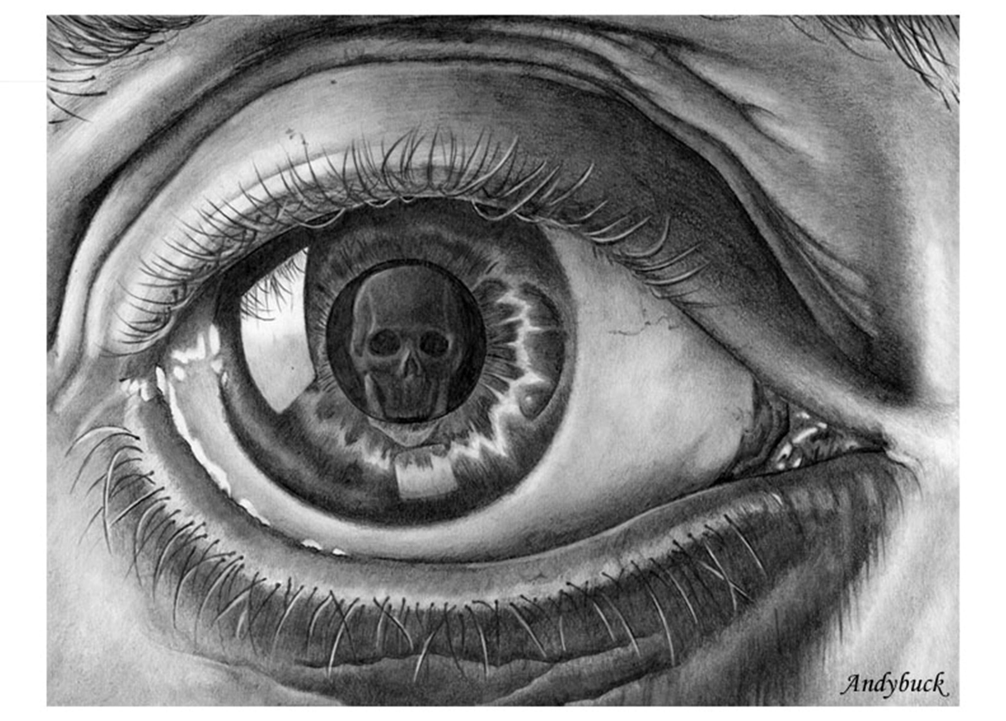 3400x2437 Unique And Beautiful Pencil Sketches Of Eyes Drawings In Pencil - Unique Sketches