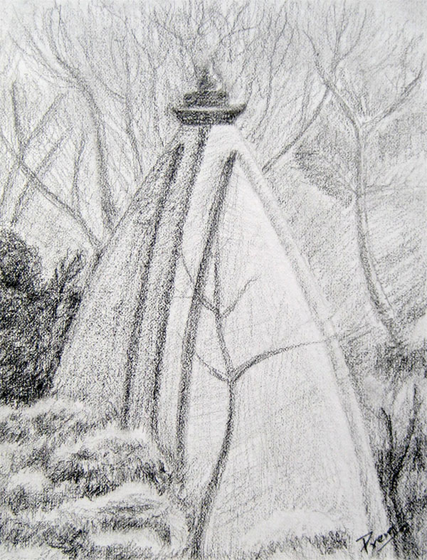 600x787 Art By Prem Com Easy Sketches Of Temples - Unique Sketches