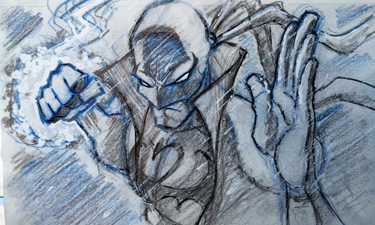 1200x720 Warm Up Sketch Iron Fist - Up Sketch