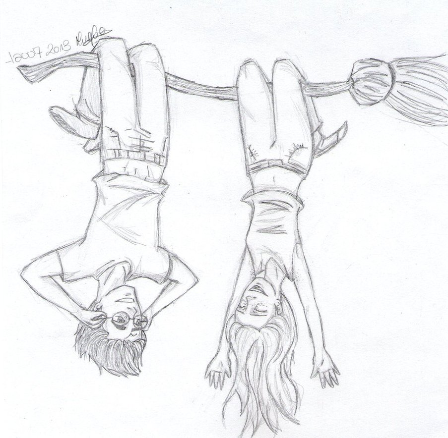 903x884 Upside Down By Lauu7 - Upside Down Sketch