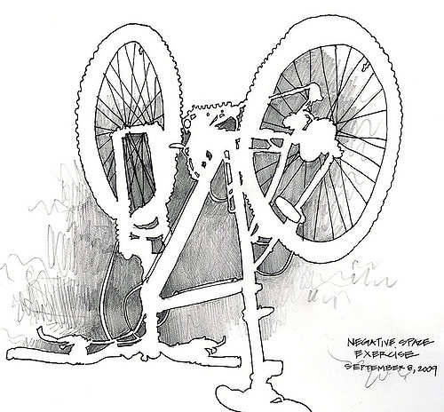 500x464 Upside Down Bike Blogged - Upside Down Sketch