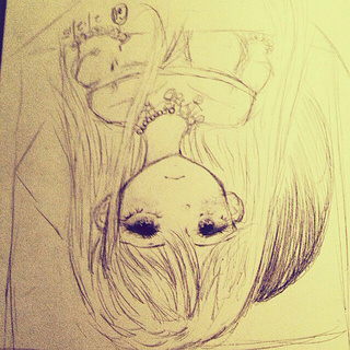 320x320 Because It Looked Better Upside - Upside Down Sketch