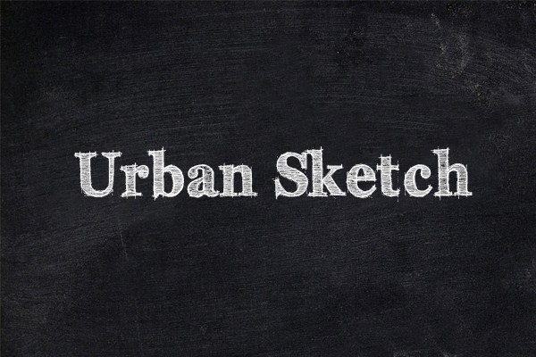 600x400 20 Free Chalkboard Fonts - Urban Sketch Font