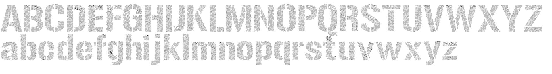 1920x260 Free Fonts By Nils Von Blanc - Urban Sketch Font