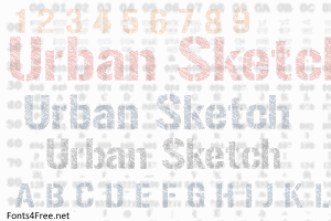 300x200 Urban Sketch Font Download - Urban Sketch Font