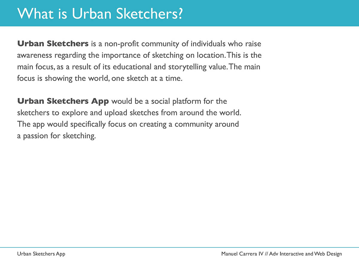 1200x900 Urban Sketchers Mobile App On Behance - Urban Sketch Font