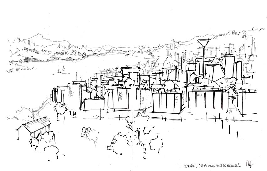 852x546 Urban Sketch Oreli Pello - Urban Sketch Font