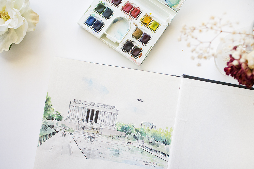 1000x667 Watercolor Urban Sketching Tips Amp Tutorial - Urban Sketching Watercolor