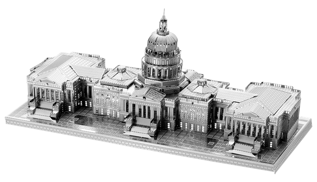 620x356 Fascinations Metal Earth 3d Metal Model Diy Kits Metal Earth - Us Capitol Sketch