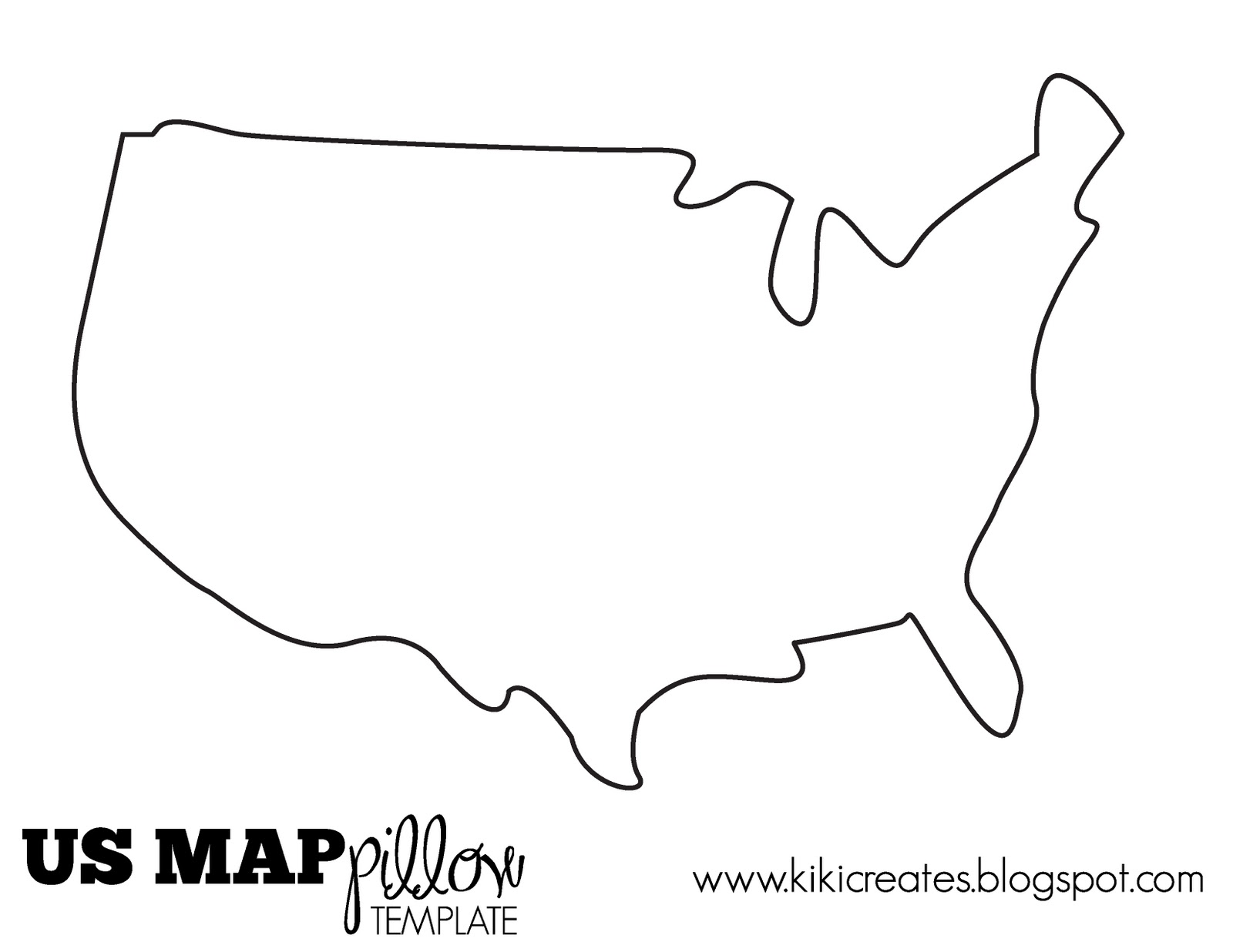 1600x1236 United States Clipart Sketch ~ Frames ~ Illustrations ~ Hd Images - Usa Map Sketch