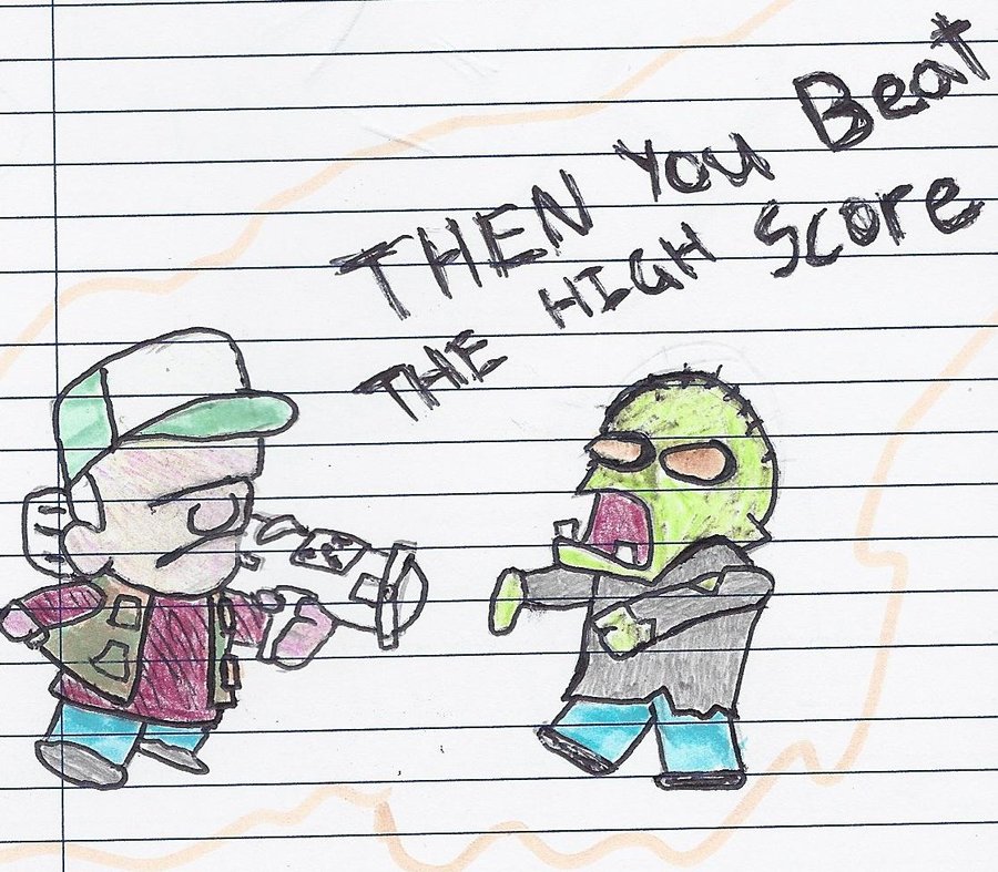 900x787 Zombieville Usa Sketch By Romulus16 - Usa Sketch