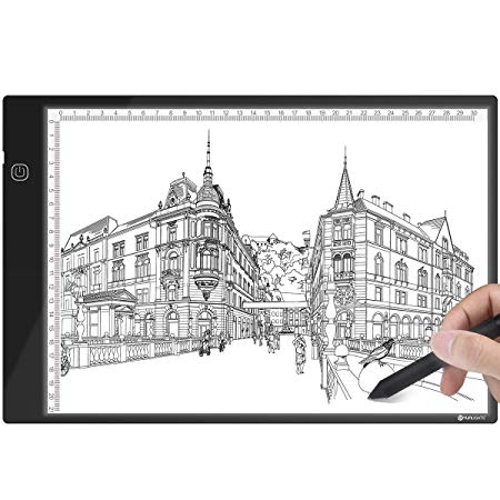 450x450 Light Box Drawing, A4 Ultra Thin Light Pad Brightness Adjustable - Usb Sketch