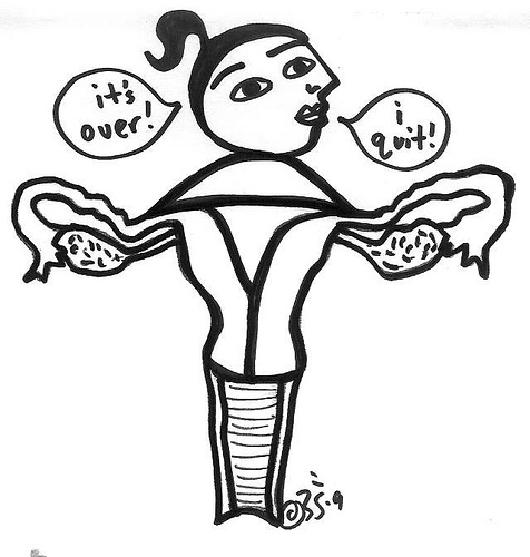 476x500 Womanhood, Sketch - Uterus Sketch