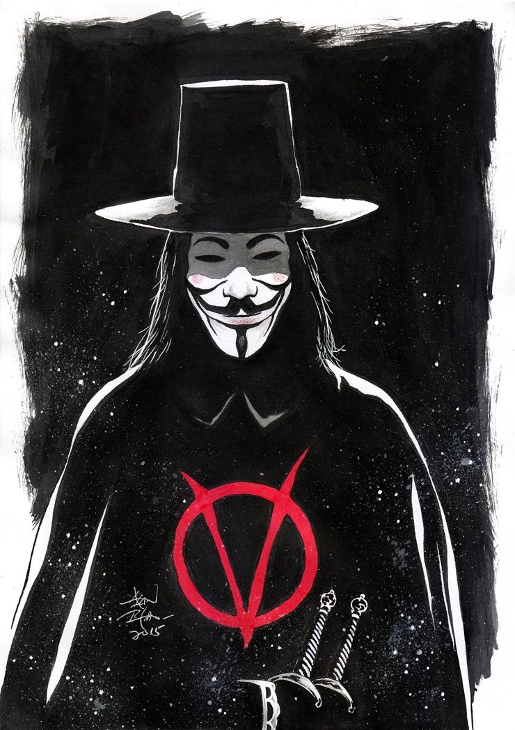 V For Vendetta Sketch at Explore collection of V