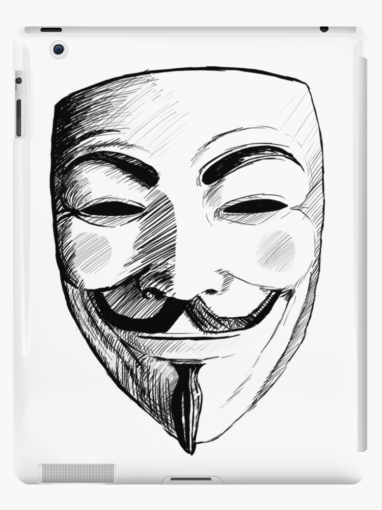 750x1000 V For Vendetta Ipad Cases Amp Skins By Thorigor Redbubble - V For Vendetta Sketch