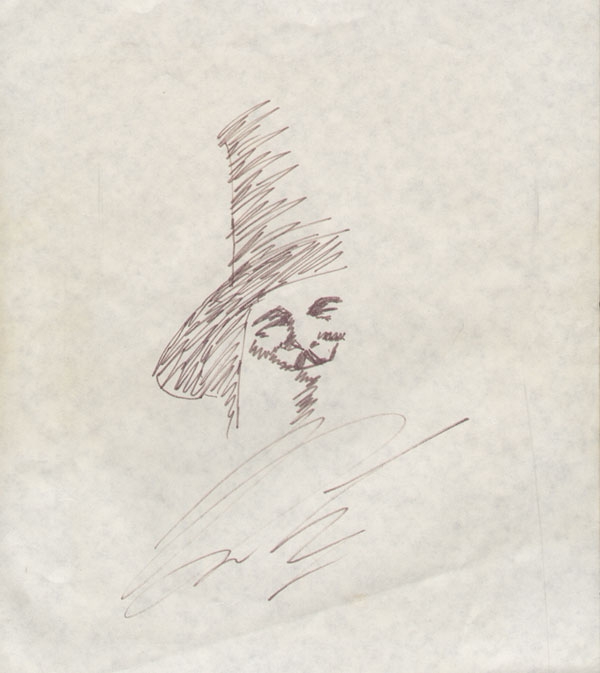 600x673 David Lloyd - V For Vendetta Sketch