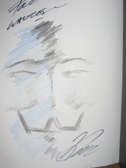 426x568 David Lloyd - V For Vendetta Sketch