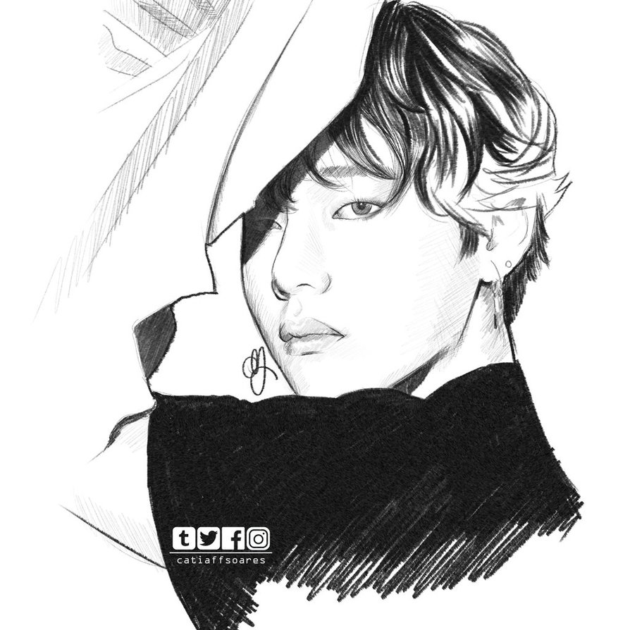 894x894 Fan Art] - V Sketch