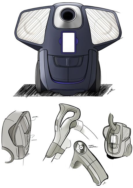 460x650 Musical Vacuum Cleaner - Vacuum Cleaner Sketch