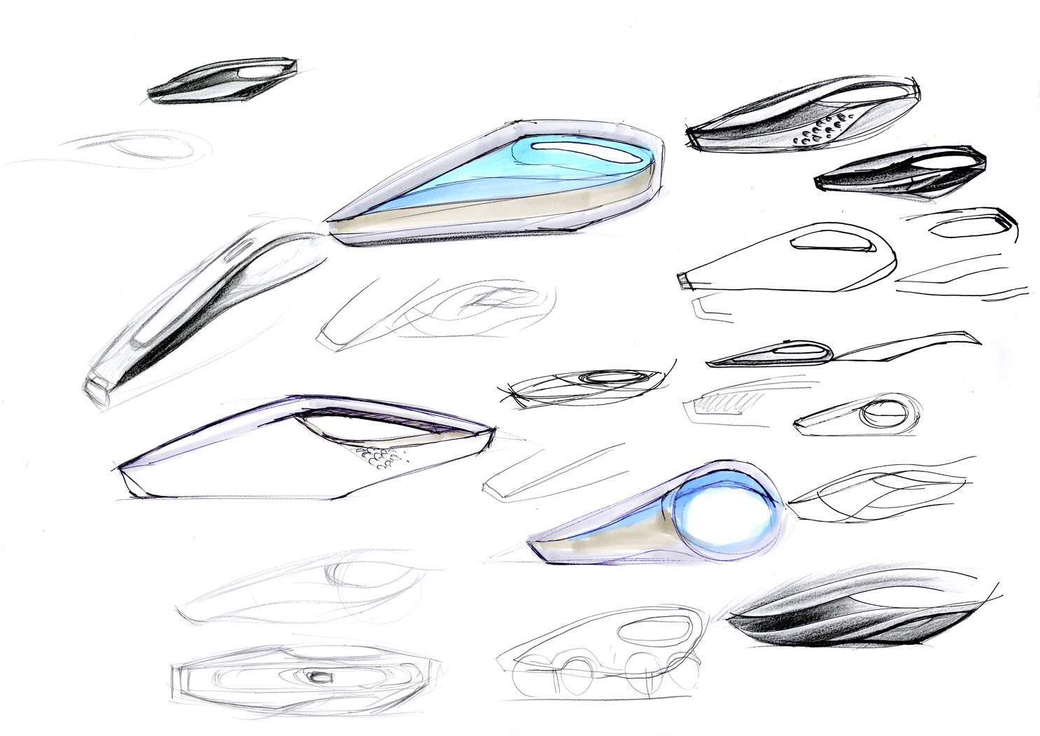 1486x1051 Vacuum Cleaner Sketches Formgiving Process 2010 - Vacuum Sketch