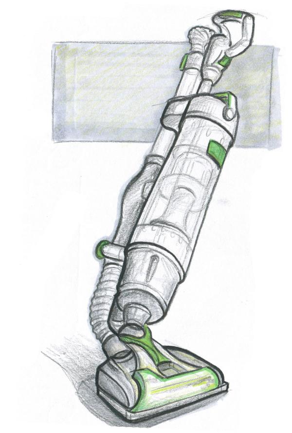 600x889 Ethan Leonow On Twitter Sketch A Day Vacuum Cleaner @hooverusa - Vacuum Sketch