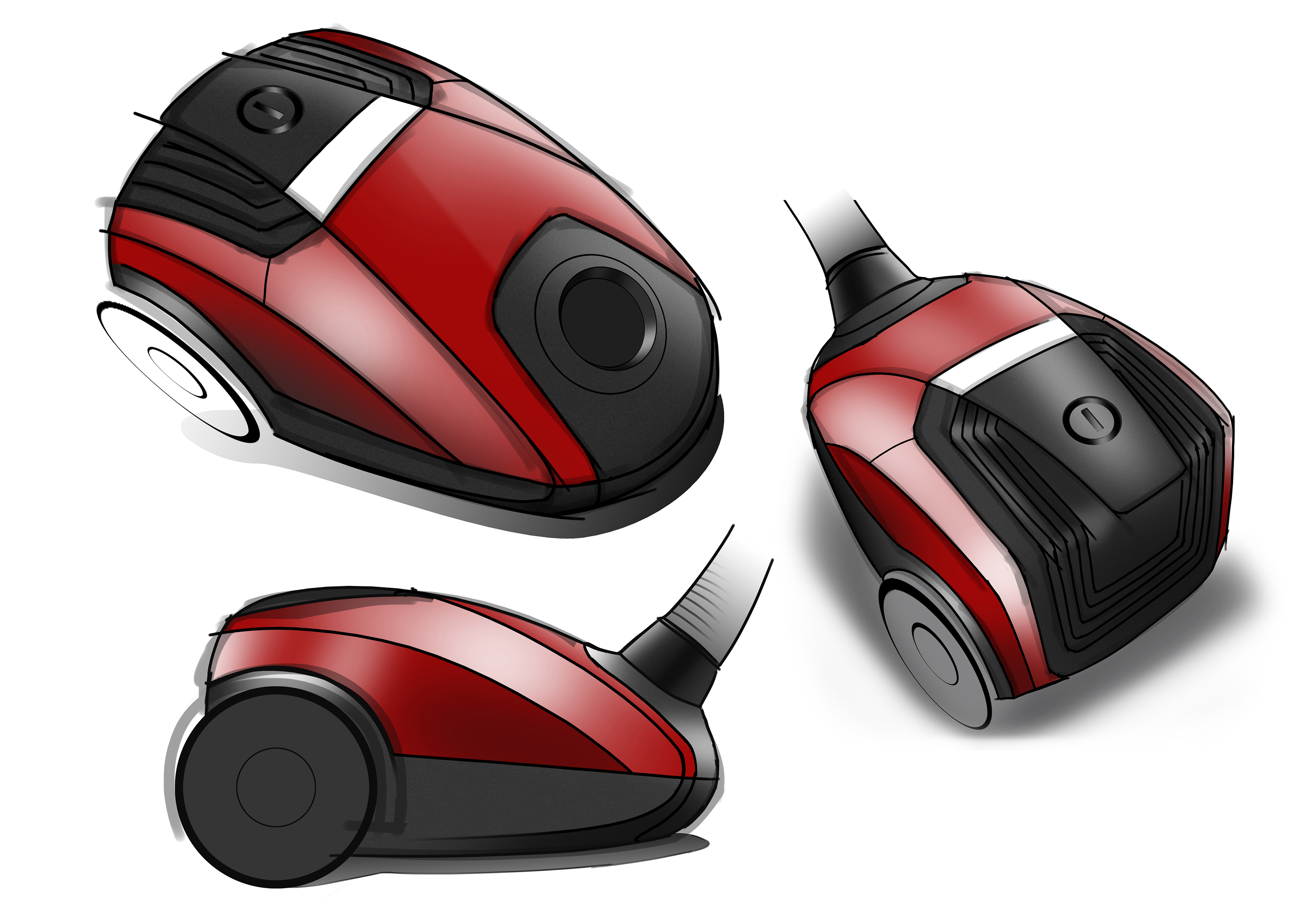 3840x2715 Vacuum Cleaner Sketches On Behance - Vacuum Sketch