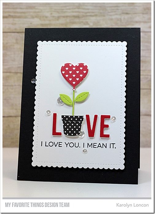 505x693 Paper Therapy My Favorite Replay! Mft Die Namics - Valentine Card Sketches