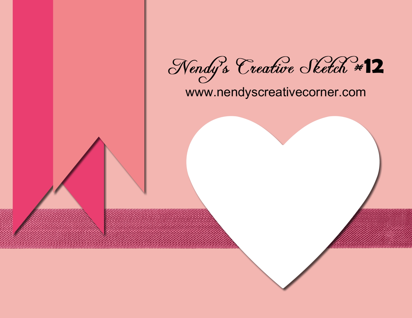 1650x1275 Pink Amp Gold Valentine Card - Valentine Card Sketches