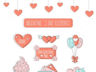 310x233 Sketches Valentine Day Things Free Vectors Ui Download - Valentine Sketches