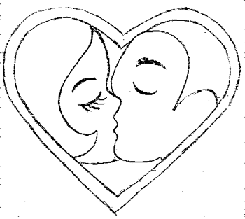 350x313 Those Wonderful Valentine Cards! - Valentine Sketches