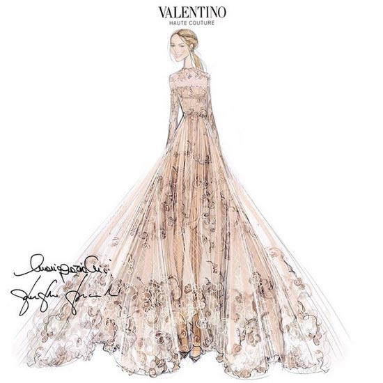 Valentino Sketches at PaintingValley.com | Explore collection of ...