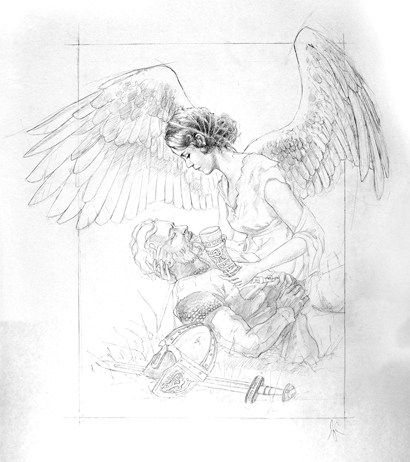 800x902 Valkyrie Painting (Finally) Gardner Art And Stuff - Valkyrie Sketch