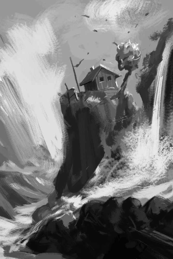 668x1000 Mahesh R C - Value Sketch