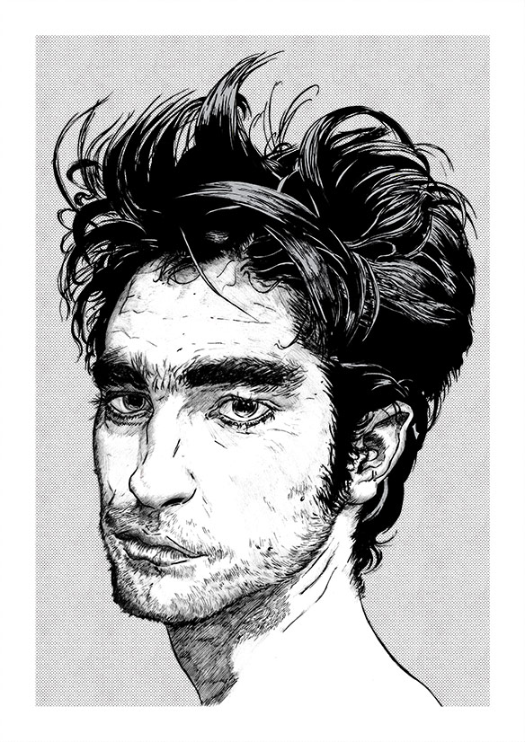 584x826 Sketch Emo Vampire Boy Take 2 Jamesdoe - Vampire Face Sketch