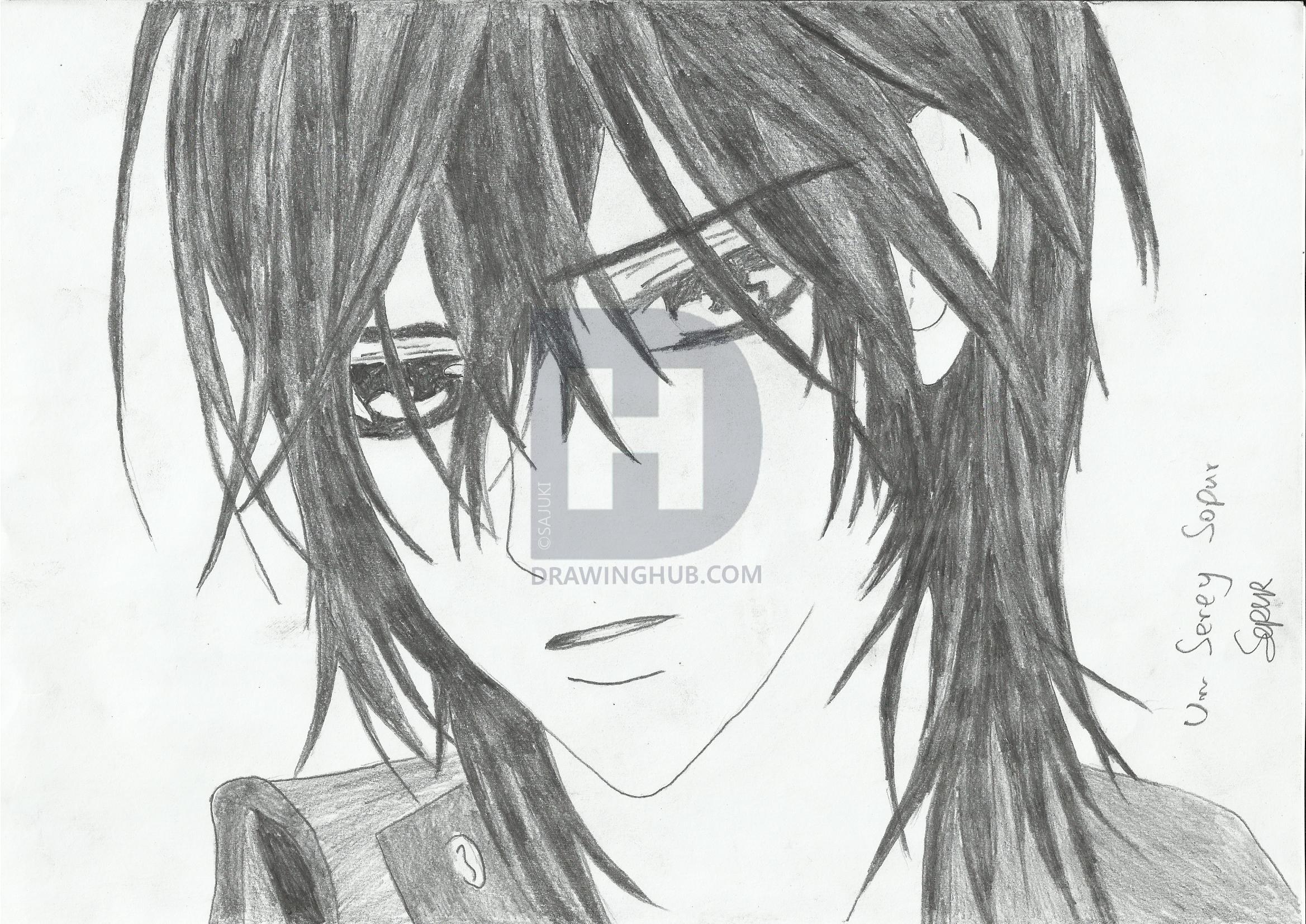 2337x1654 Kaname Kuran (Vampire Knight) Drawing By Sajuki Drawinghub - Vampire Knight Sketches