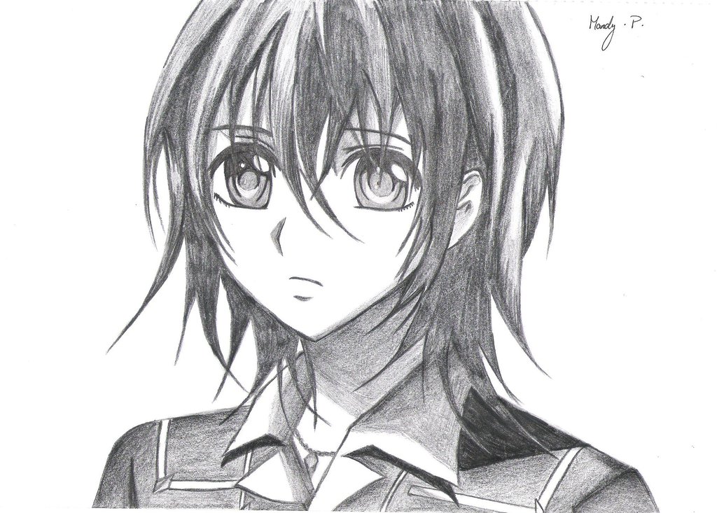 1024x733 Vampire Knight Yuki By Xxmandychanxx - Vampire Knight Sketches