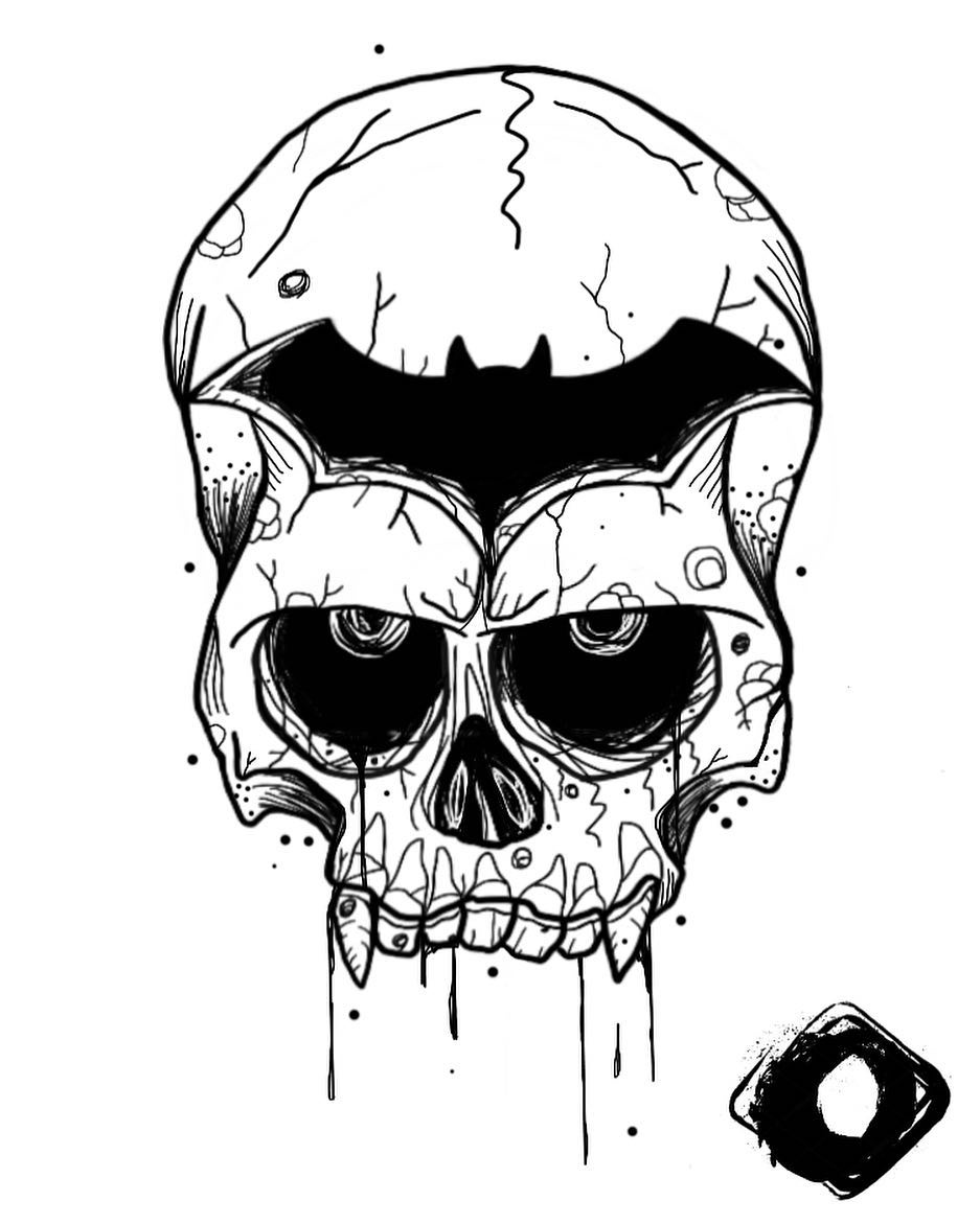 937x1171 Vampireskull - Vampire Skull Sketch