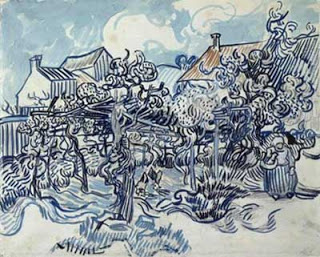 320x257 Making A Mark Van Gogh Drawing Media And Techniques - Van Gogh Sketches