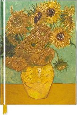 252x377 Van Gogh Sunflowers (Blank Sketch Book) Flame Tree Studio - Van Gogh Sunflower Sketch